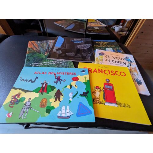 Lot De 6 Albums " L'École Des Loisirs" Enfants À Partir De 2/6 Ans Et Plus