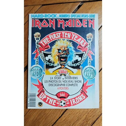 Hard-Rock Magazine Hors-Série Iron Maiden The First Ten Years