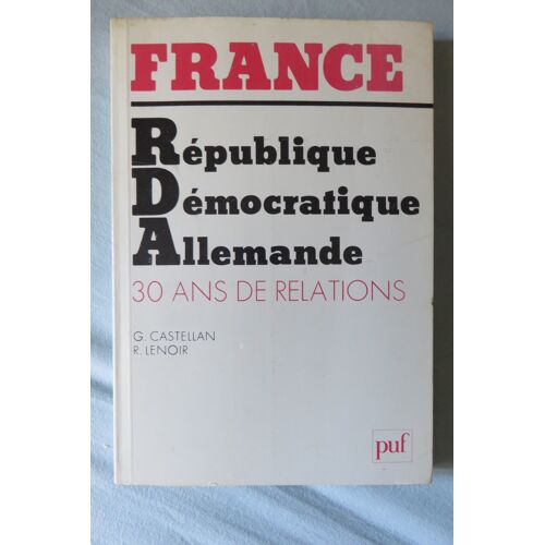 France République Démocratique Allemande Par Castellan & Lenoir