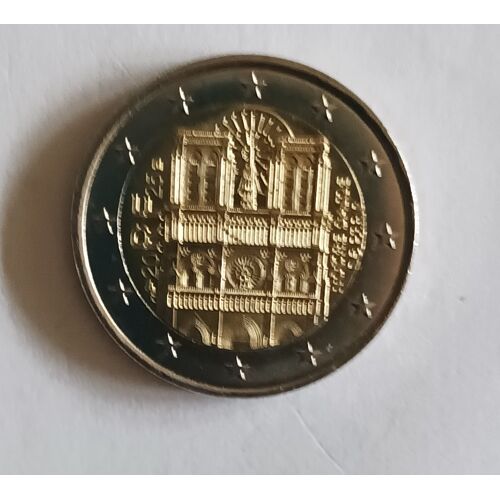 2 Euros France Collector Notre Dame De Paris