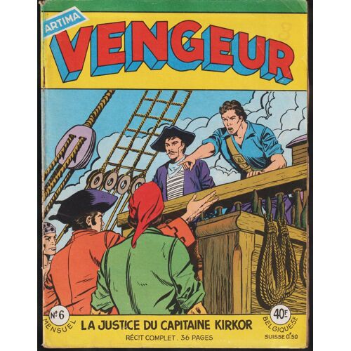 Vengeur N° 6 - Artima - 1958