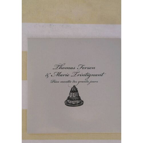 Thomas Fersen & Marie Trintignant "Pièce Montée Des Grands Jours"