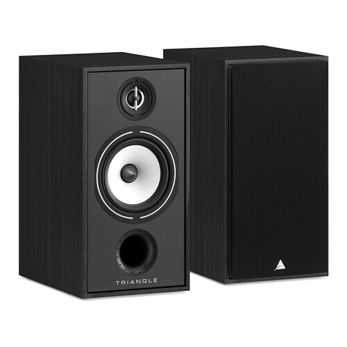 Enceinte bibliothèque Triangle BR04 Noir vendues par paire