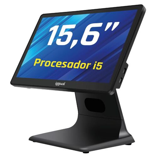 iggual AIO B156.88.i5 8350U 1,7 GHz Tout-en-un 15.6" 1920 x 1080 Écran tactile Noir