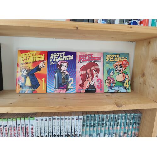Scott Pilgrim Vol 1 À 4 Milady Graphics Vf Comics Adapté Film Jeu Vidéo