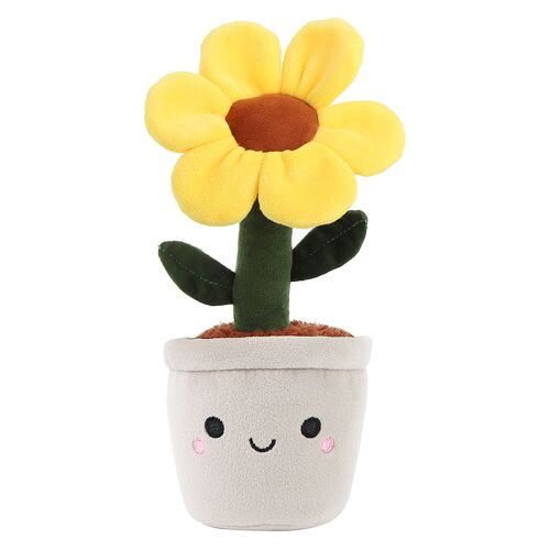 Peluche tournesol en pot Jardin botanique Keel Toys 20 cm