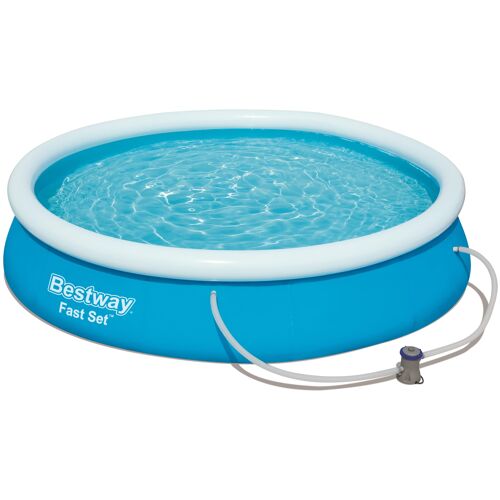 Bestway Fast Set Piscine autoportante Pool, set avec pompe 3.66m x 76cm