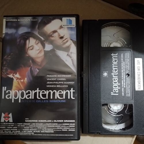 Cassette Vidéo Vhs - L'Appartement - Romane Bohringer