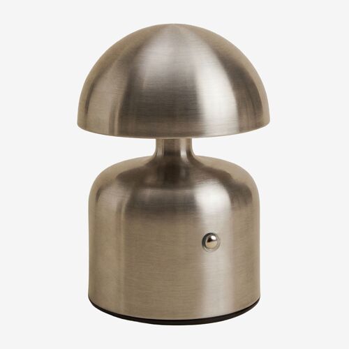 Lampe De Table Led Sans Fil Pour Extérieur En Fer Nantali Gris Brossé