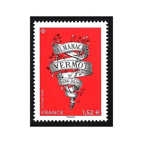 140ème Anniversaire De L'Almanach Vermot : Couverture Stylisée De L'Almanach Année 2026 N°5946 Yvert Et Tellier Luxe