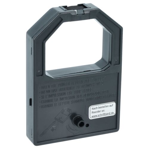 vhbw Ruban encreur remplacement pour GRC T526 pour imprimante matricielle ou de reçus - noir