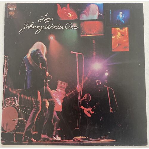 Johnny Winter And - Live - Lp - 1971 - Us Press