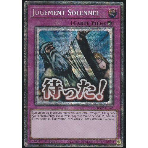 Carte Yu-Gi-Oh - Jugement Solennel - Ra05-Fr124 - Starlight Rare (Star)