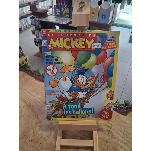 Le Journal De Mickey Donald A Fond Les Ballons Bd