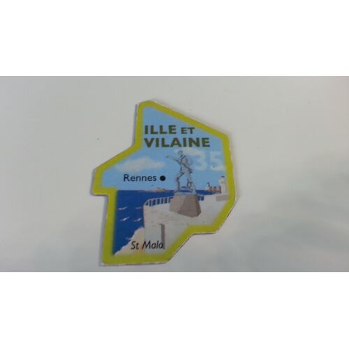 Magnet Départ'Aimant Le Gaulois N°35 Ille Et Vilaine