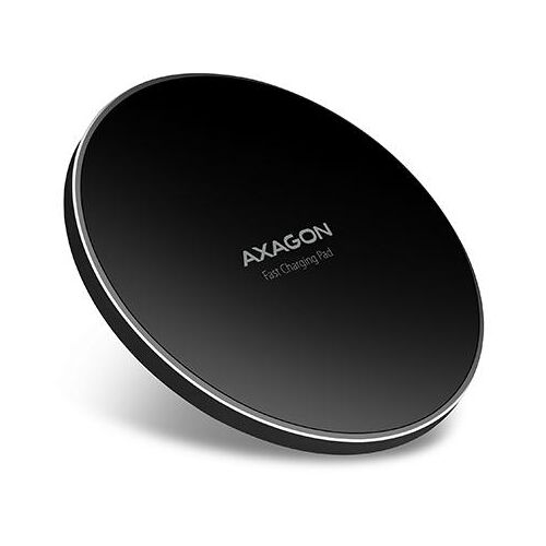 Axagon WDC-P10T chargeur d'appareils mobiles Téléphone portable, Smartphone, Tablette Noir USB Recharge sans fil Charge rapide Intérieure