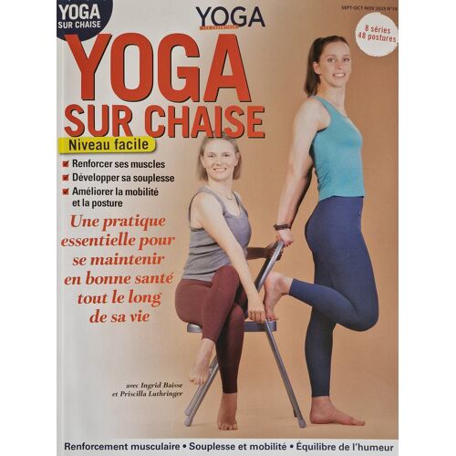 Yoga - Les Essentiels 19 Yoga Sur Chaise 8 Séries 48 Postures