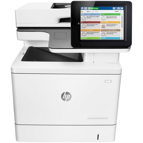 HP Color LaserJet Enterprise Imprimante multifonction ColorJet Enterprise M577dn, Couleur, Imprimante pour Entreprises, Impression, copie, numérisation, ADF de 100 pages; Impression USB en façade; Numérisation vers e-mail/PDF; Impression...