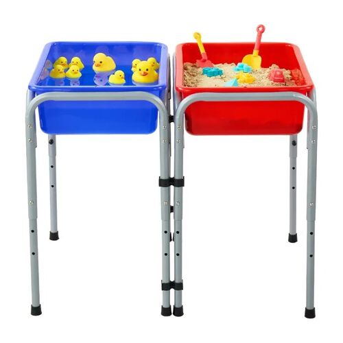 Table Sensorielle Pour Tout-Petits-Duoku-Table D'activité Ajustable, Pieds Antidérapants, Structure En Acier Au Carbone