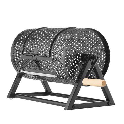Tambour De Tombola 295x167 Mm-Duoku-Tambour De Loterie Avec Poignée, Capacité De 100 Boules Ou 2500 Tickets, Noir