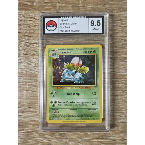Carte Gradée Ivysaur (Bulbizarre) Japonaise