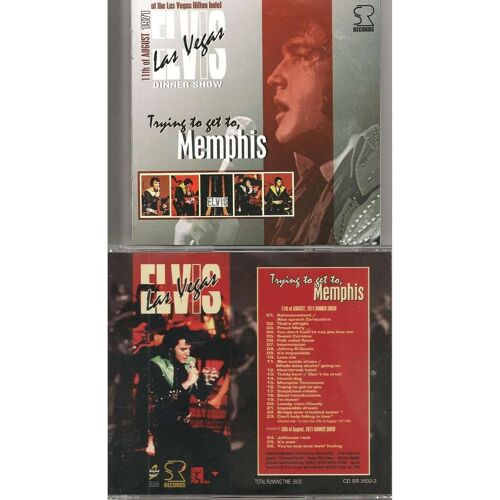 Elvis Presley Trying To Get To Memphis Cd 11/8/71 Las Vegas Dinner Show