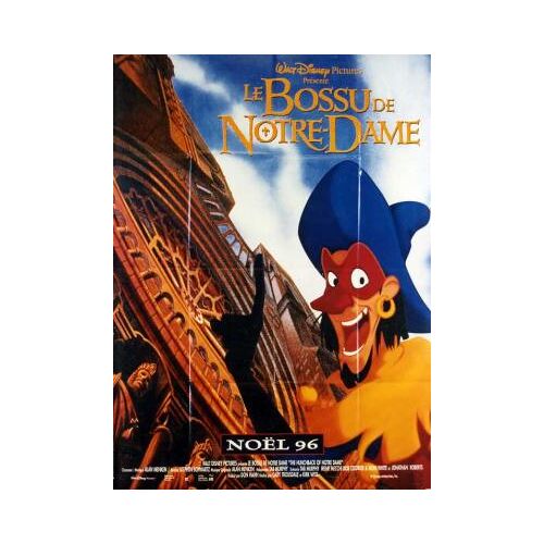 Le Bossu De Notre-Dame / Walt Disney - Affiche Originale De Cinéma - Format 120x160 Cm - Un Film De Gary Trousdale Avec Les Voix De Tom Hulce, Demi Moore, Tony Jay, Kevin Kline - 1996
