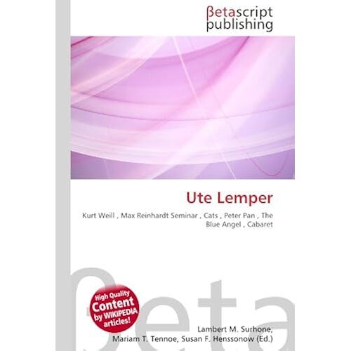 Ute Lemper