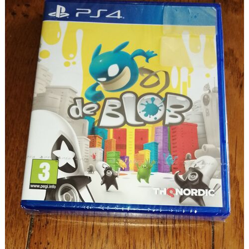 JEU SONY Playstation PS4 " DE BLOB "boitier + notice + jeu