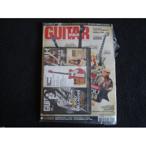 Guitar Part N° 240 - Étude De Style Rory Gallagher + Dvd