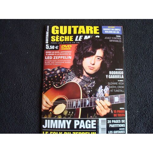Guitare Sèche Le Mag N° 6 - Jimmy Page + Dvd