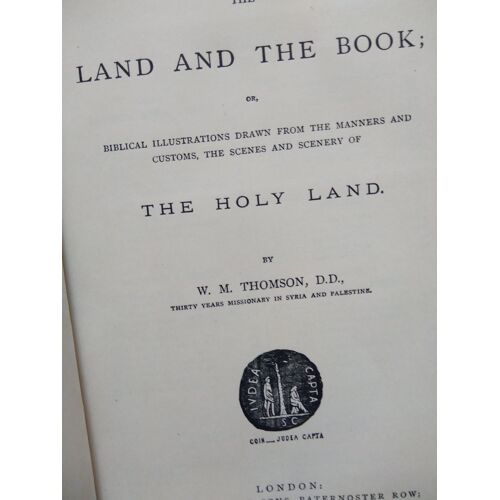 The Land And The Book Thomson