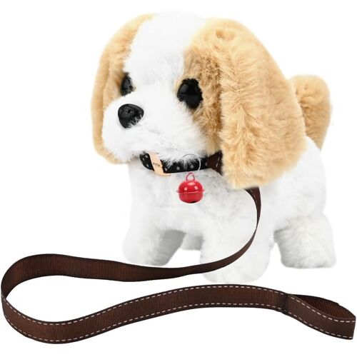 KALANKA-Jouets électroniques Interactifs en Peluche pour Enfants de 1 à 6 ans Jouet en Peluche Labrador pour Enfants Simulation de Chien de Compagnie Jouets éducatifs pour Chiots pour Garçons Filles