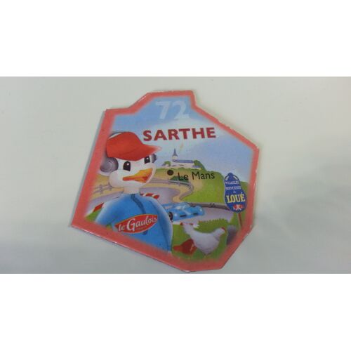 Magnet Départ'Aimant Le Gaulois N°72 Sarthe