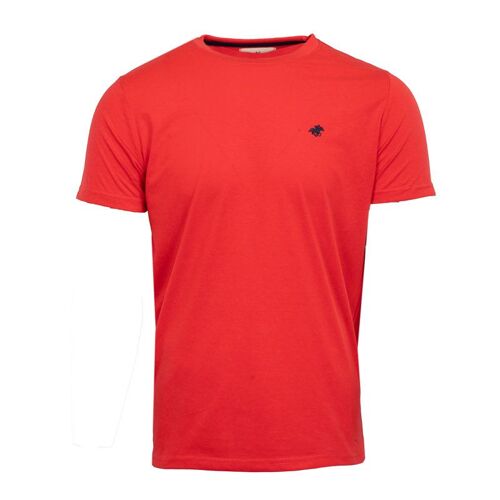 Tee Shirt Avec Cavalier Brodé En Coton Homme American College