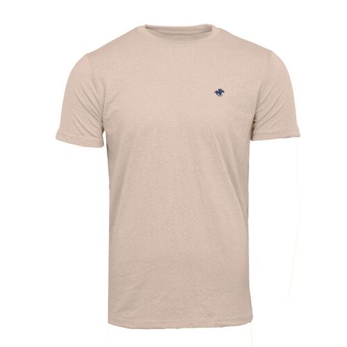 Tee Shirt Avec Cavalier Brodé En Coton Homme American College