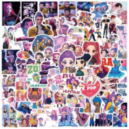 KALANKA-110 pcs Autocollants Stickers, Décorations, Autocollants Valise, Autocollant Ordinateur Portable, Autocollant en vinyle imperméables pour adolescentes