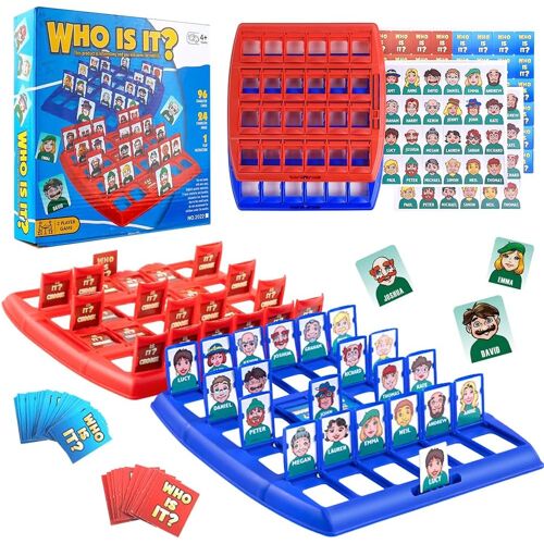 Kalanka-Qui Est Ce Enfant Jeu De Devine Qui Je Suis Jeu De Société Classique Amusant Raisonnement Jeux Cartes À Deviner Jouet Plaisir Pour Famille Fête Parents E Enfants