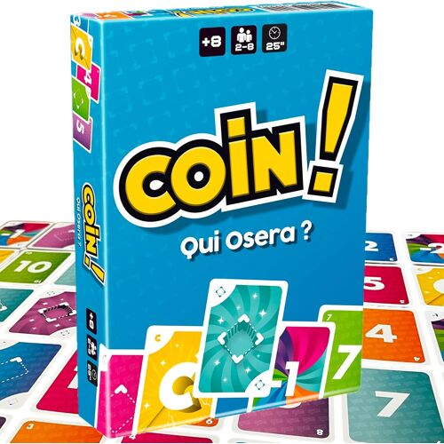 KALANKA-Jeu de Cartes - Jeu de société Adulte et Famille ¿ Jeu d¿Ambiance, de Bluff drôle pour soirées Entre Amis ¿ Stratégie, Prise de Risque et défis ¿ Jeu apéro - 2 à 8 Joueurs ¿ 25 Min