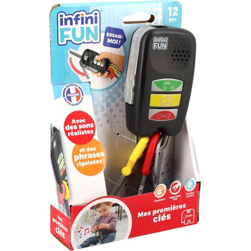 KALANKA-- Mes premières clés - Jouet d'imitation Multi-Apprentissage - Jouet éducatif électronique - pour bébé et Enfant dès 12 Mois