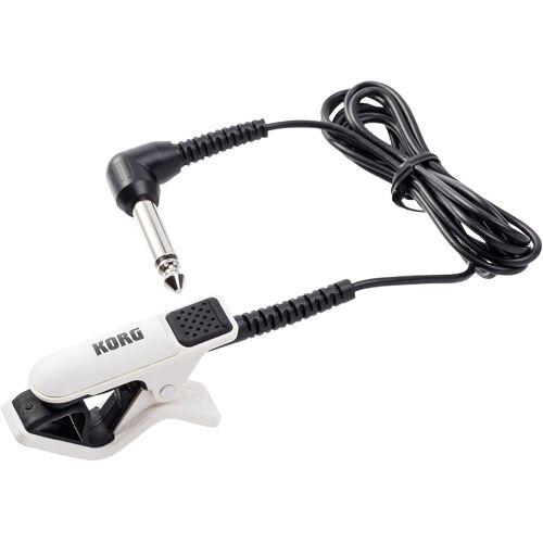 KALANKA-Microphone de contact Korg CM-300. blanc/noir