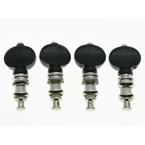 Kalanka-Kaish Lot De 4 Nickel Precision Ukulélé Tuners Tuning Clés Chevilles Mécaniques