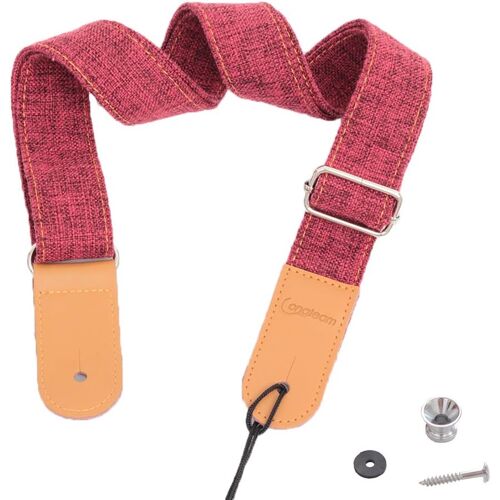 Kalanka-Sangle Ukulélé Rétro Accessoire Vintage Ajustable Pour Mini Guitare Avec Fixaction