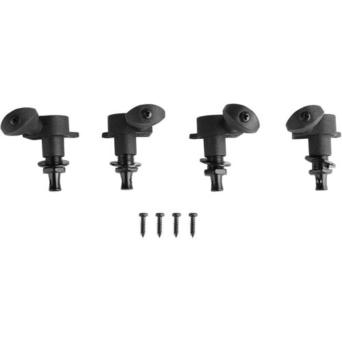 Kalanka-Cheville Pour Ukulélé À 4 Cordes En Métal Bouton D'ukulélé Entièrement Fermé Chevilles D'accordeur D'ukulélé Gauche Et Droite Avec Vis