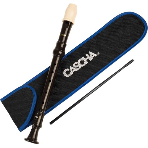 Kalanka-Flûte À Bec Soprano Pour Enfants Et Débutants - Set Pour Débutants Comprenant Un Sac Pour Flûte À Bec - Tableau De Doigté Baroque - Idéal Pour École De Musique - Flûte En Plastique