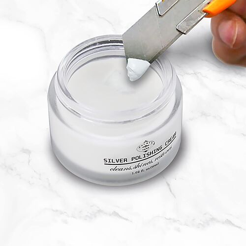 KALANKA-Crème de polissage pour argent - Élimine le ternissement et l'oxydation de l'argent sterling - Pour flûte, clarinette, trompette, etc. - 30 g