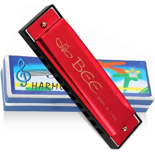 Kalanka-Harmonica Diatonique Majeur En Do Majeur, 10 Trous, Pour Enfants, Étudiants, Avancés Et Débutants Avec Étui