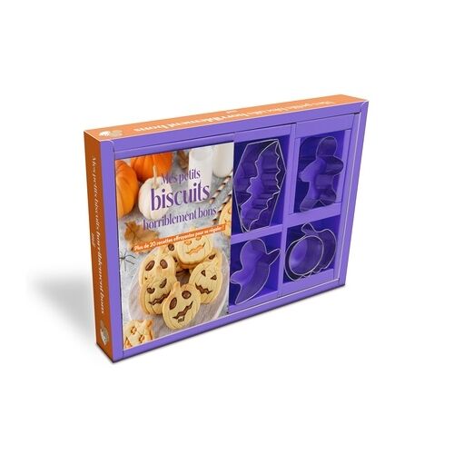 Coffret - Mes Petits Biscuits Horriblement Bons - Plus De 20 Recettes Effrayantes Pour Se Régaler !