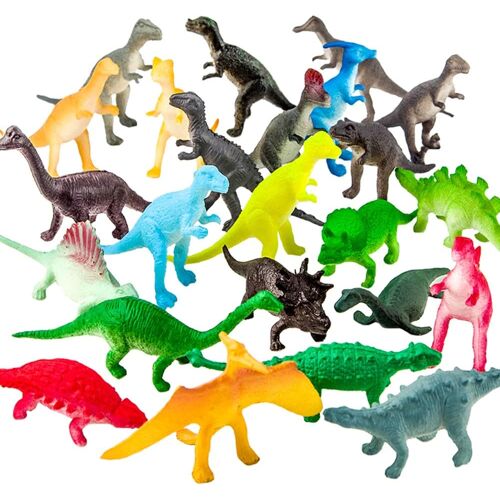 KALANKA-Lot de 72 Jouets Mini Dinosaures, Monde Animal Dinosaure Jouets Concurrence pour Garçons Tasse de Papier Haute de Gamme Souvenirs Fête Ressources d'apprentissage,Matière de sécurité Plastique