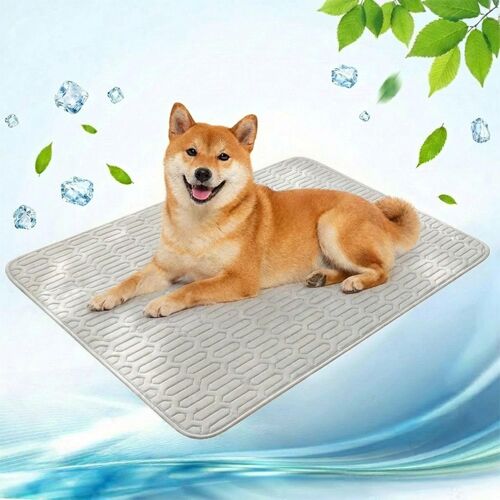 Kalanka-Tapis Rafraîchissant Pour Chien, À Emporter, Léger Et Pliable, Auto-Rafraîchissant Et Lavable, Pour La Maison, La Voiture Et Les Voyages (70 X 50 Cm)